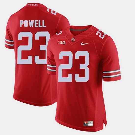 Men Tyvis Powell Scarlet Ohio State Buckeyes Alumni Football Game Jersey
